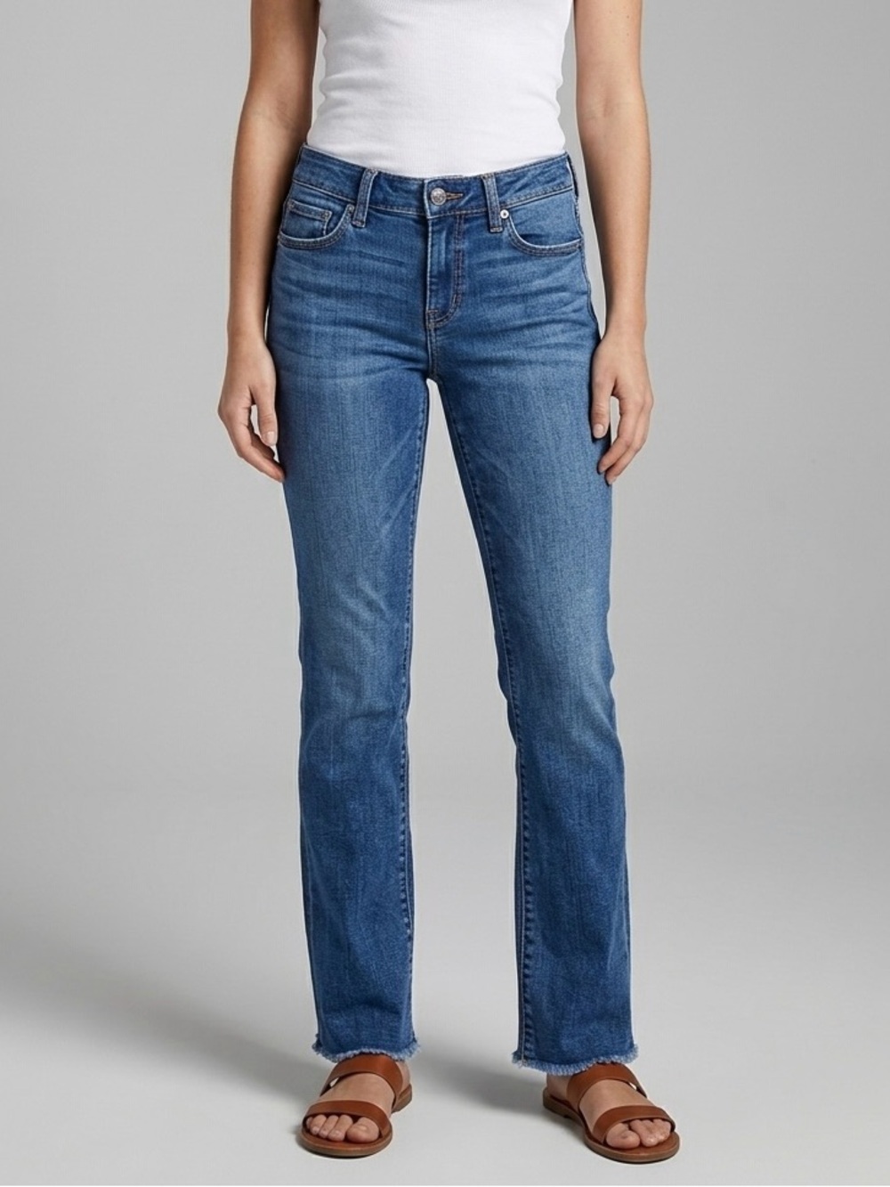American Eagle Outfitters Straight-Leg Low Rise Jeans